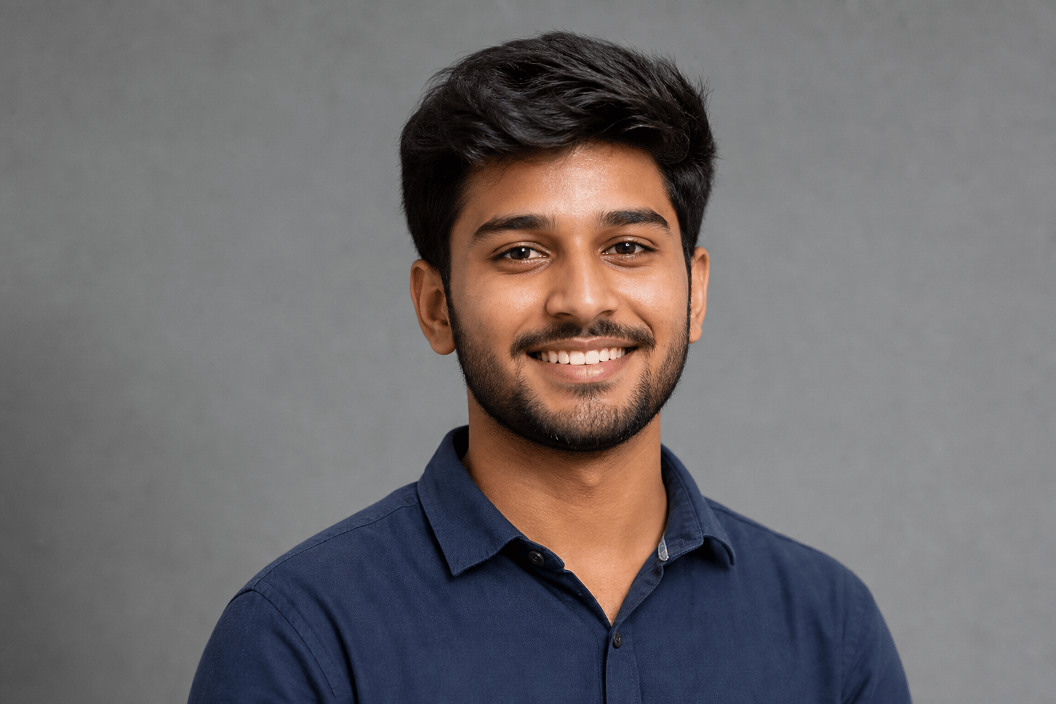 Arjun K., mechanical engineering student